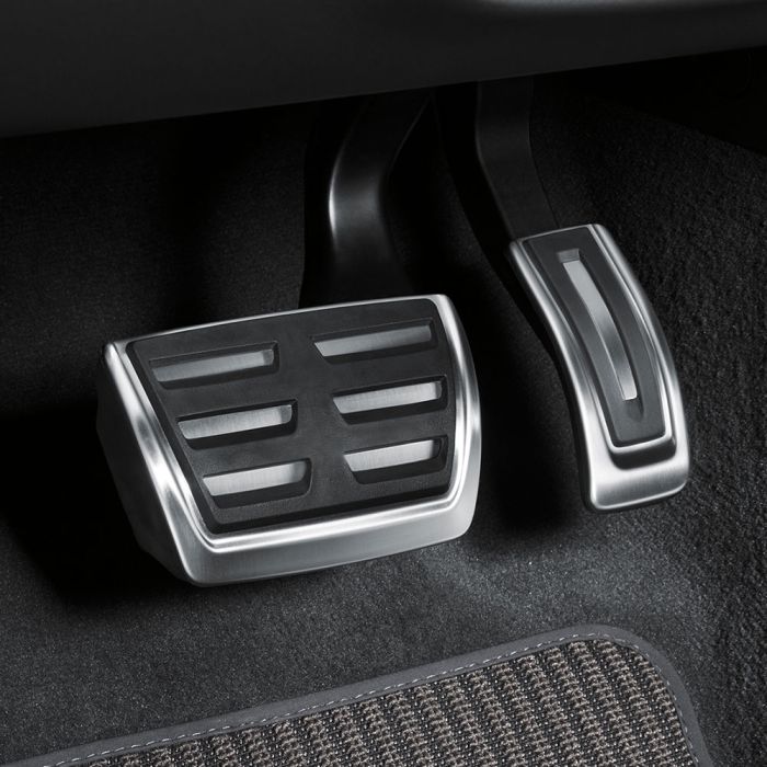 Audi A6 A7 4K Edelstahl Pedalkappen 4K1064205 Set S tronik Automatik Zubehör