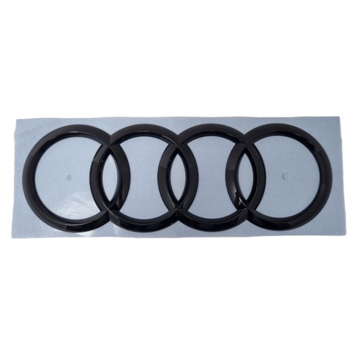 Audi Zechen Schwarz Hinten Heckklappe Logo Emblem Ringe 4M0853742D T94