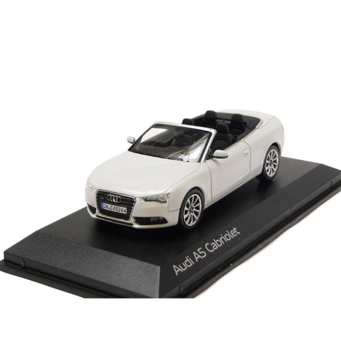 Audi A5 Cabriolet Facelift Gletscherweiß 1:43 Modellauto