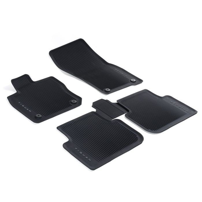 Original VW Tiguan III NF Allwetterfußmatten 57106150082V Gummifußmatten vorn hinten Satz Set