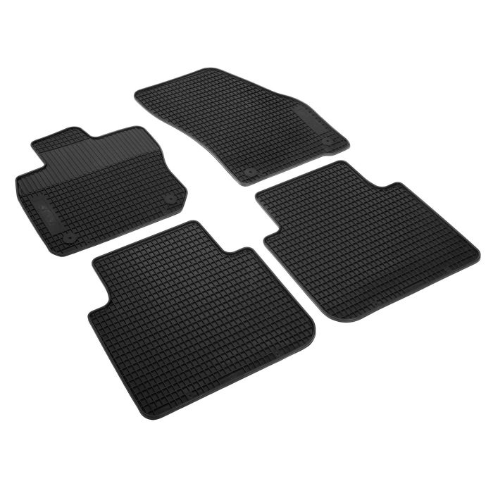 VW Tayron Gummifußmatten Satz vorn hinten Schwarz Fußmatten 57L061550 041 Allwettermatten Fußmatten Gummimatten Matten 