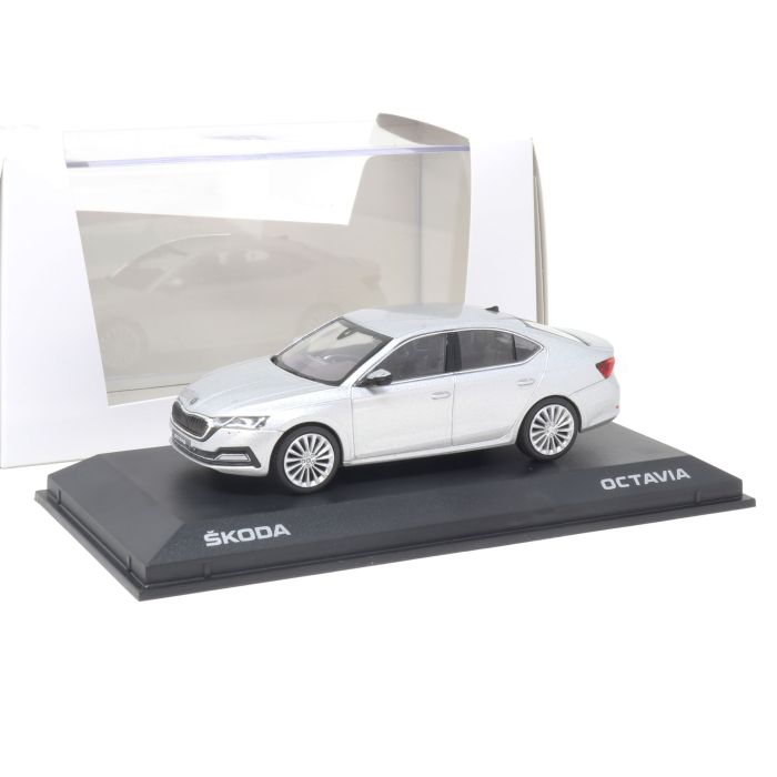 Skoda Octavia Limousine 1:43 Brilliant Silber 5E3099300 A7W Modellauto Miniatur
