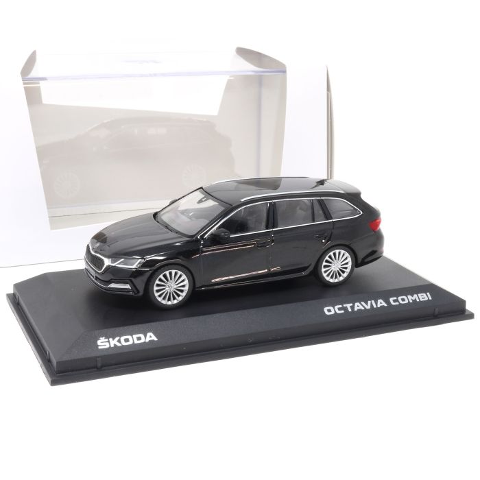 Skoda Octavia Combi A8 1:43 Black Magic 5E7099300 F9R Modellauto Miniatur Original Neu