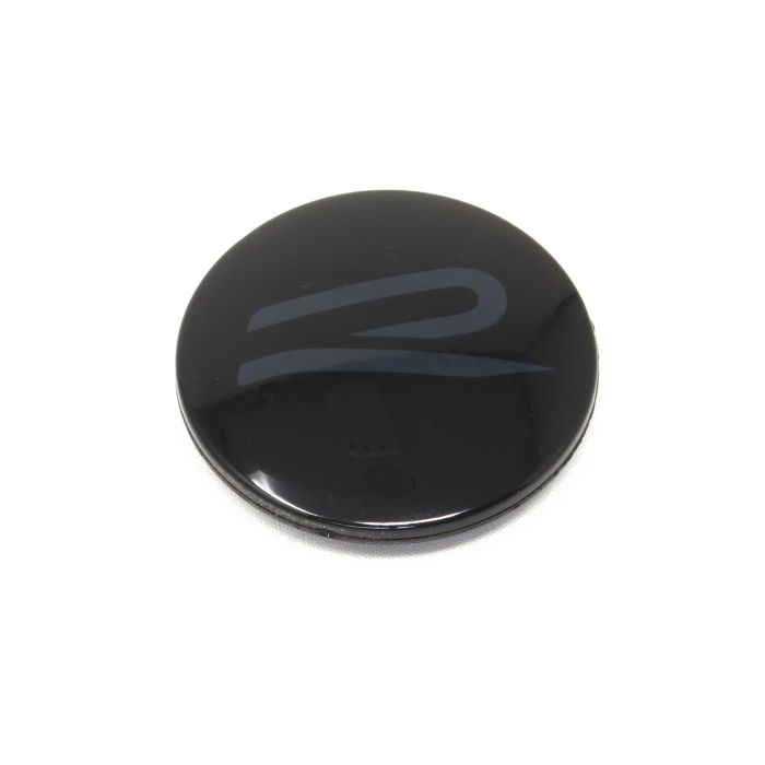 Original VW R Nabenkappe Alufelge Schwarz Grau Nabenabdeckung Nabendeckel 65mm