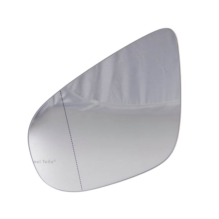 Spiegelglas links asphärischer weitwinkel Trägerplatte beheizt 5K0857521 Golf 6 Touran Original