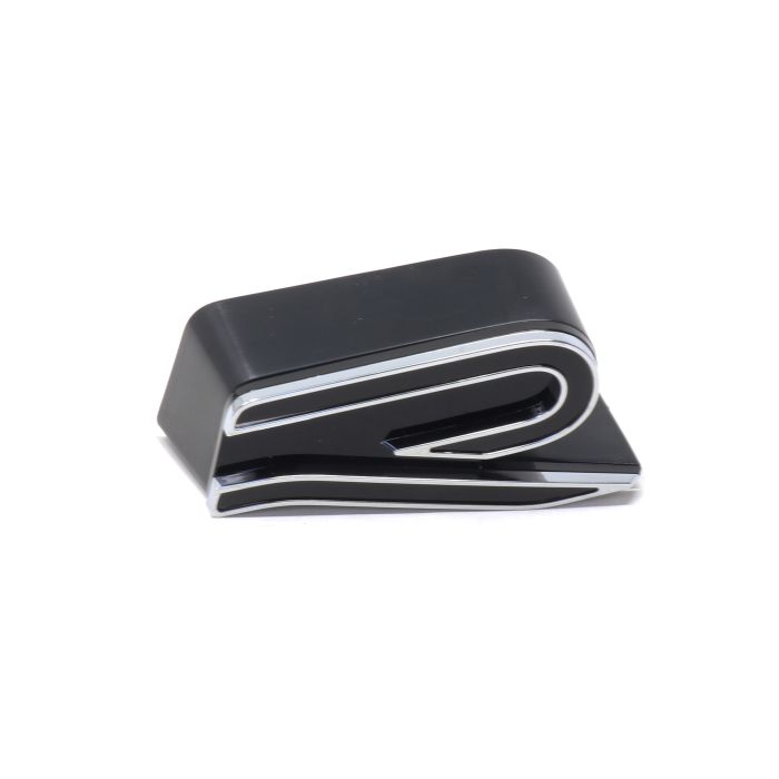 Original VW Tiguan 2 R Logo Kühlergrill 5NA853948A Zeichen Emblem Schriftzug Schwarz