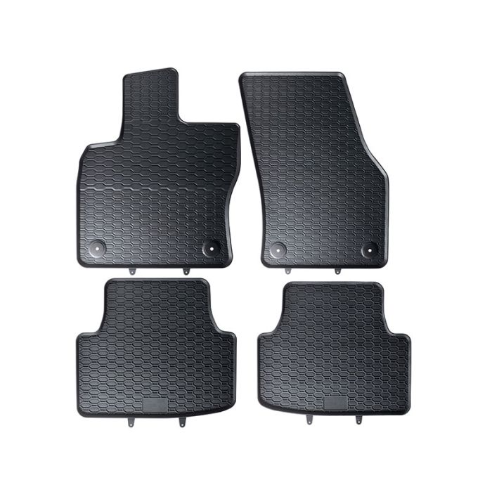 Gummifussmatten Satz VW Tiguan II vorn hinten Gummimatten Gummi Fußmatten Matten
