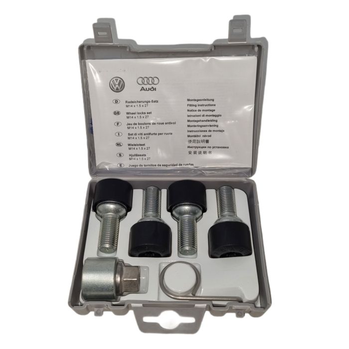VW Radschloss Radsicherung Diebstahlhemmende Schrauben Radbolzen 5Q0698137