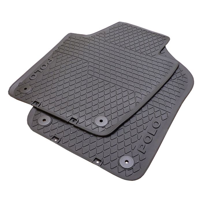 VW Original Gummifußmatten Polo 6R vorn 6R1061502 82V