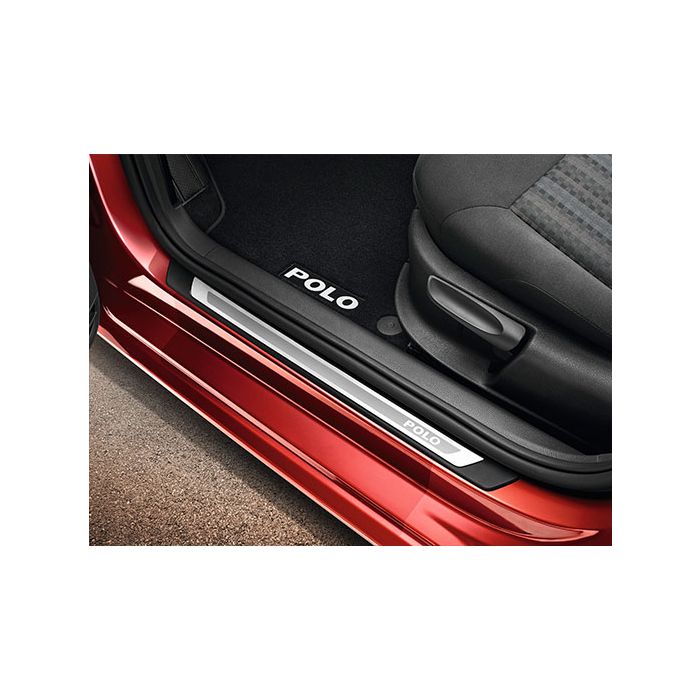 VW Original Polo 6R Edelstahl Einstiegsleisten 4-Türer
