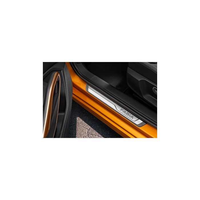 Skoda Fabia Einstiegsleisten vorn 2 teilig Leisten 6VA071303