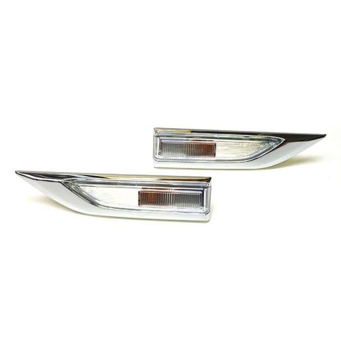 VW Original T6 Blinker verchromt 7E0949101A 102A links rechts SET Kotflügel