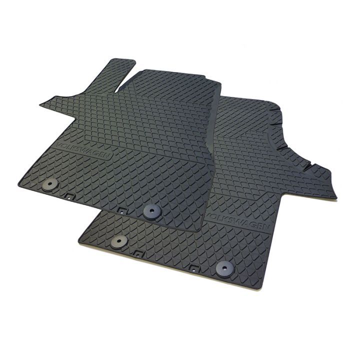 VW Original Gummifußmatten T5 T6 7H vorn 3er Set 7H1061500B 82V Allwettermatten