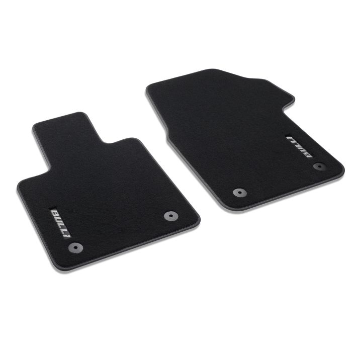 VW T7 Textifußmatten Bulli Fußmatten Textilmatten Schwarz Vorn 7T1061275 WGK