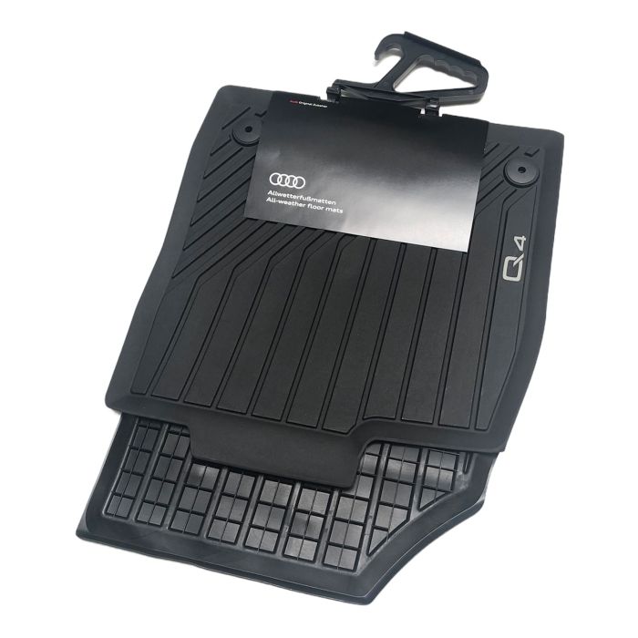 Audi Q4 e-tron Allwetterfußmatten vorn 89B061501 041 Gummimatten Gummi Fußmatten Fussmatten 