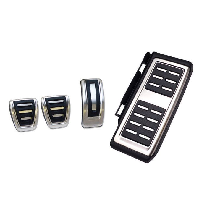 Audi Original A3 8V TT Edelstahl Pedalkappen Fußstütze Edelstahl Set 8V1064200A