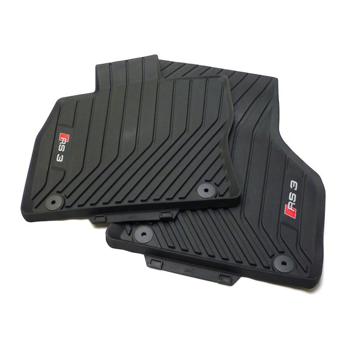 Audi RS3 Allwetterfußmatten vorn 8V6061221 041 Gummimatten Gummi Fußmatten Matten Original Zubehör