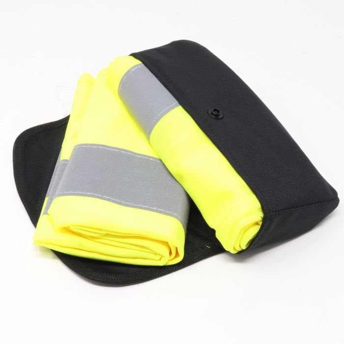 2 Stück Warnweste Sicherheitsweste gelb Pannenhilfe Original Audi 8W0093056A