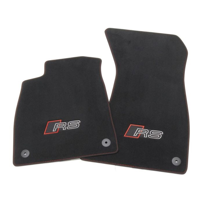 Audi RS4 RS5 Premium Textilfußmatten 2 tlg. Velours Fußmatten Rot 8W1863691C MUK Sportback Avant