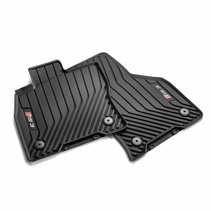 Original Audi RS3 Allwetterfussmatten vorn links rechts 8Y1061221B 041 Fussmatten Gummimatten Fußmatten Gummifußmatten 