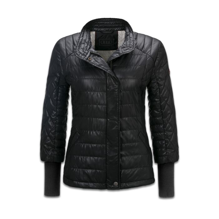 Audi Steppjacke, Damen, schwarz, XS, S, M, L, XL, 3131900401, 3131900402, 3131900403, 3131900404, 3131900405, Jacke 