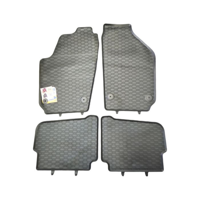 Gummimatten 4 tlg. Fussmatten kompatibel mit Fox Polo Fabia Cordoba 910/4C