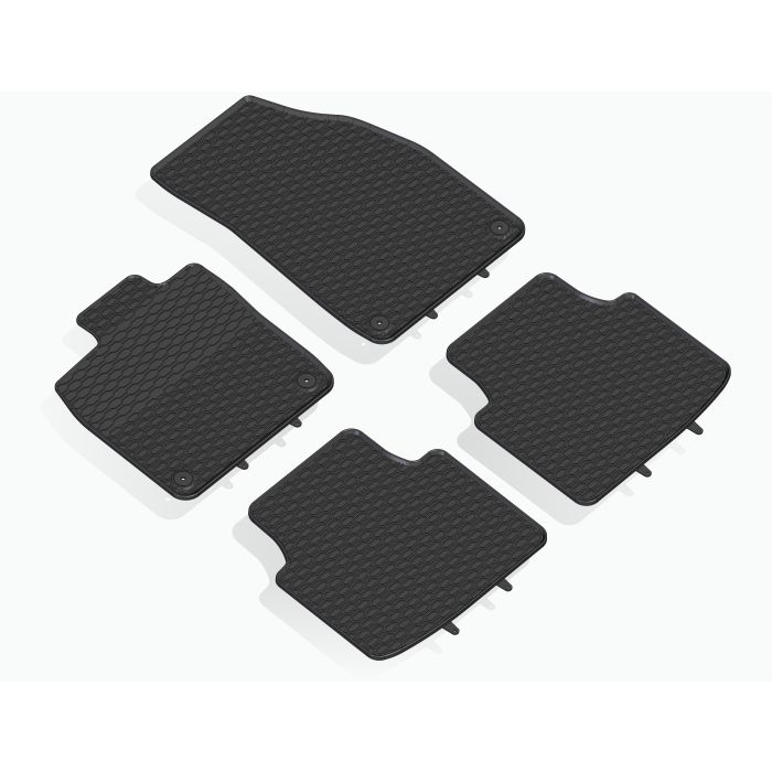 Gummimatten Fussmatten kompatibel mit VW ID.4/5 Skoda Enyaq Elroq Seat Formentor 911/4C 911