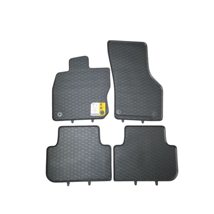 Gummimatten Fussmatten kompatibel mit VW Golf 8 ETSI Kombi Skoda Octavia E-Tec Seat Leon ETSI 921/4C 921