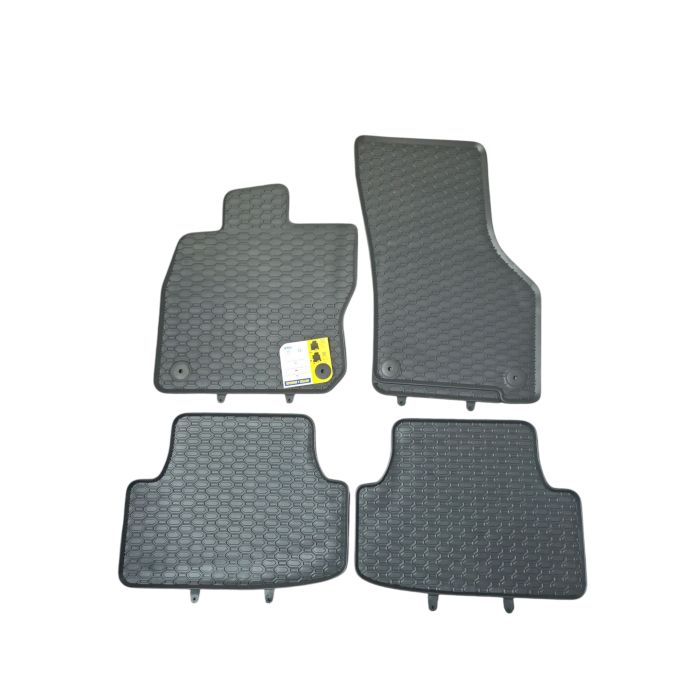 Gummimatten 4 tlg. Fussmatten kompatibel mit VW Golf 8 ETSI Audi A3 Sportback 925/4C 925