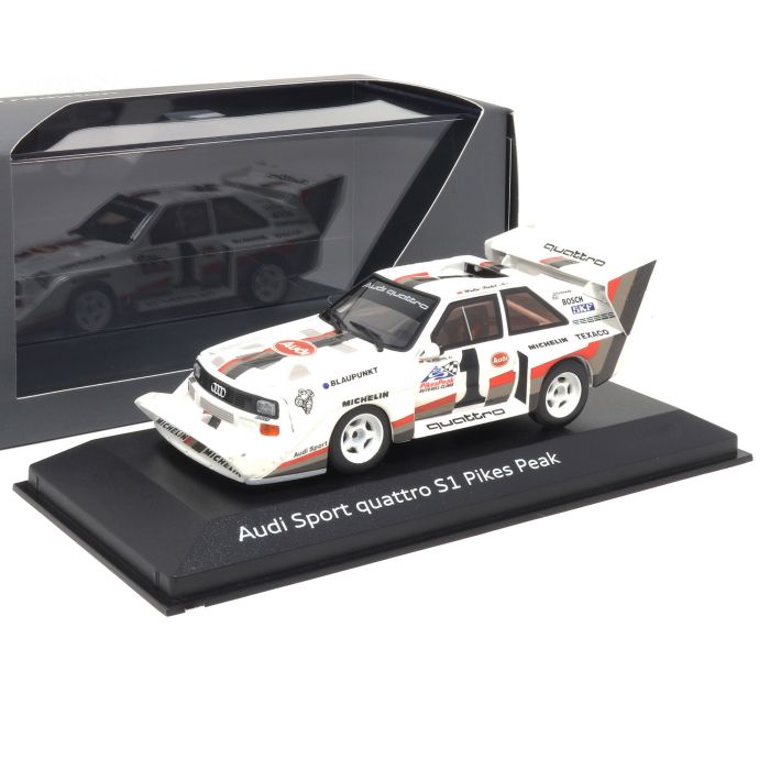 Audi Sport quattro S1 Pikes Peak 1:43 Modellauto Klassiker Miniatur Röhrl 1987 1/43 A5-5806