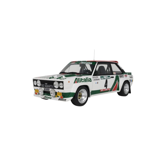 Fiat 131 Abarth WhiteM.Alen Rallye Portugal 1978 1:12 GT Spirit Modellauto GT093