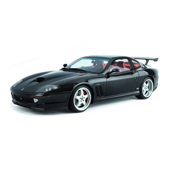 Koenig Specials Ferrari 550 Maranello 1:18 Modellauto Miniatur 1/18 Black GT336 GT Spirit Schwarz 
