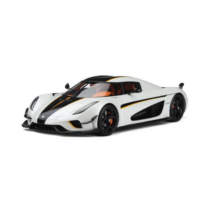 Koenigsegg Regera 1:18 Modellauto Miniatur 1/18 2018 White Weiß GT Spirit GT391