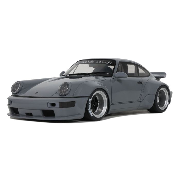 Porsche 911 RWB Jonsibal 1:18 Modellauto Miniatur 1/18 Grau Grey