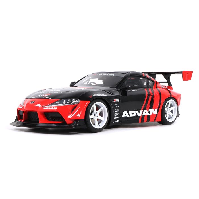 Toyota Supra GR by Advan 1:18 Modellauto Miniatur 1/18 2020 Rot Schwarz GT889