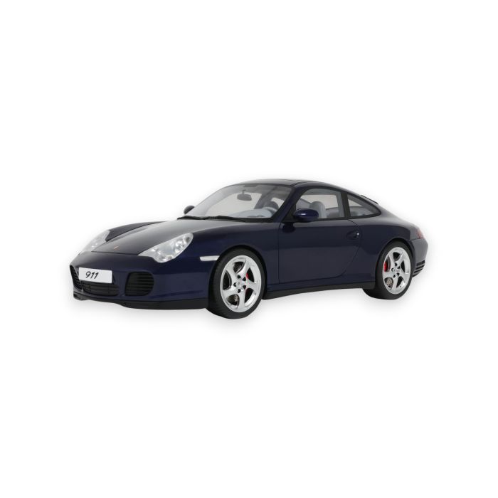 Porsche 911 Carrera 4S Dark Blue 2002 1:18 Modellauto GT Spirit GT938
