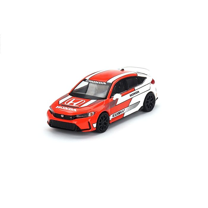 Honda Civic Type R 1:64 Modellauto Miniatur 1/64 Pace Car #1 Red Rot MGT00686