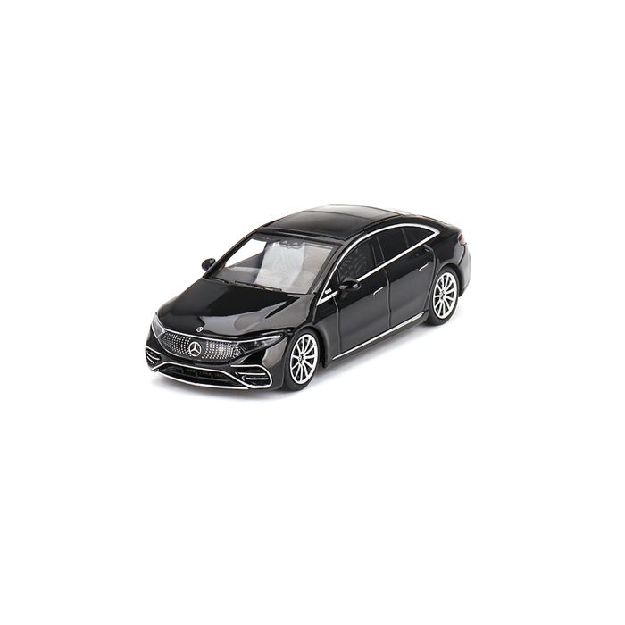 Mercedes Benz EQS 580 4Matic 1:64 Modellauto Miniatur 1/64 Schwarz Black MGT00694-L MGT00694
