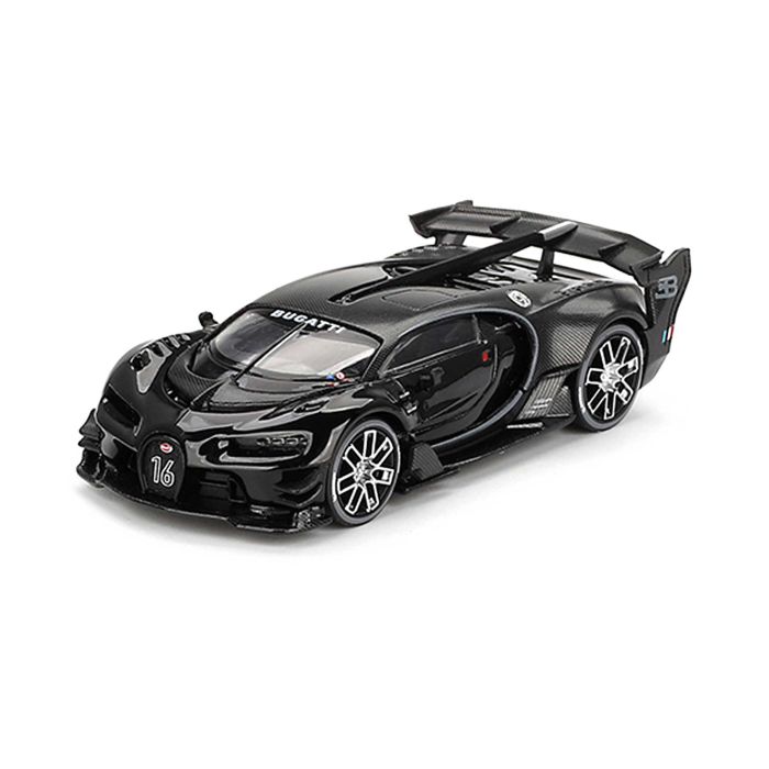 Bugatti Vision Gran Turismo 1:64 Modellauto Miniatur 1/64 Black Schwarz MGT00795