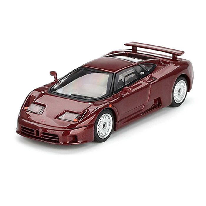 Bugatti EB110 GT 1:64 Modellauto Miniatur 1/64 Dunkelrot Darak Red Rot MGT00806