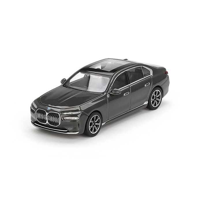 BMW i7 xDrive Limousine 1:64 Modellauto Miniatur 1/64 Dravit Grey Grau MGT00818-L MGT00818 818