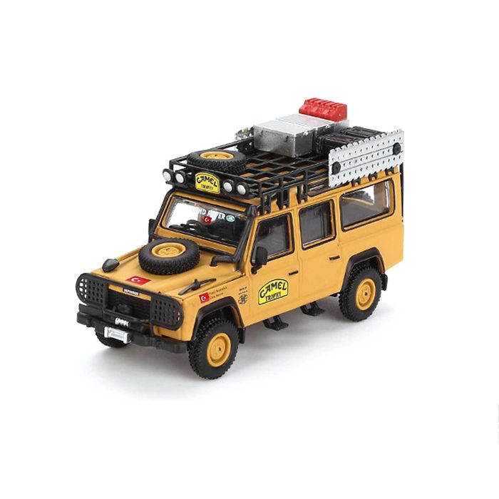 Land Rover Defender 110 1:64 Modellauto Miniatur 1/64 Camel Trophy MGT00856 1989
