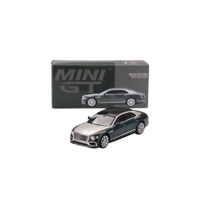 Bentley Flying Spur White Sand Verdant 2024 1:64 Modellauto MGT00867