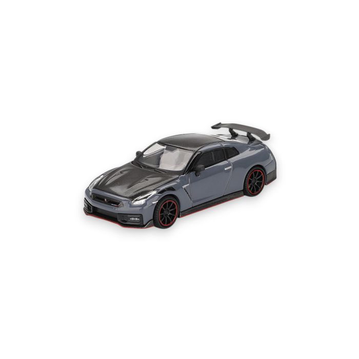 Nissan GT-R (R35) Nismo NISMO Stealth Gray 2024 1:64 Modellauto Mini GT MGT00868-L MGT00868 Plan B