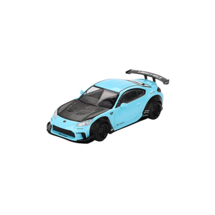Toyota GR86 LB★Nation Baby Blue 2024 1:64 Modellauto Mini GT MGT00873-L