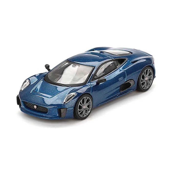 Jaguar C-X75 1:64 Modellauto Miniatur 1/64 Blue Blau MGT00884-L Mini GT