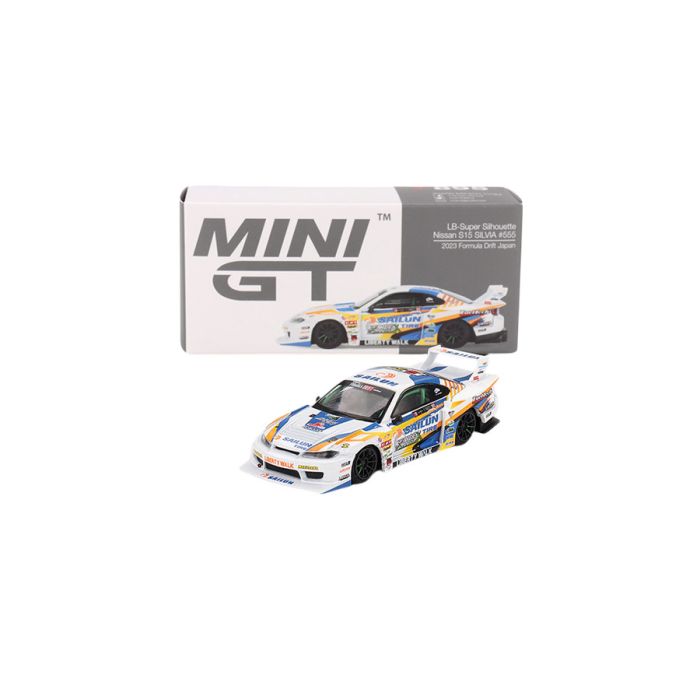Nissan Silvia S15 LB-Super Silhouette 555 Formula Drift Japan 2023 1:64 MGT00895