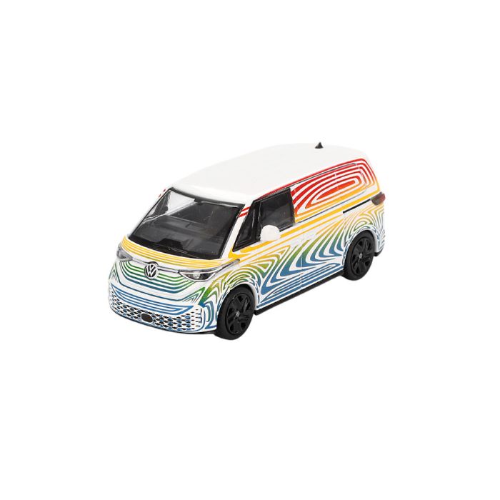 Volkswagen ID.Buzz Prototype Rainbow 2022 1:64 Modellauto MGT00899