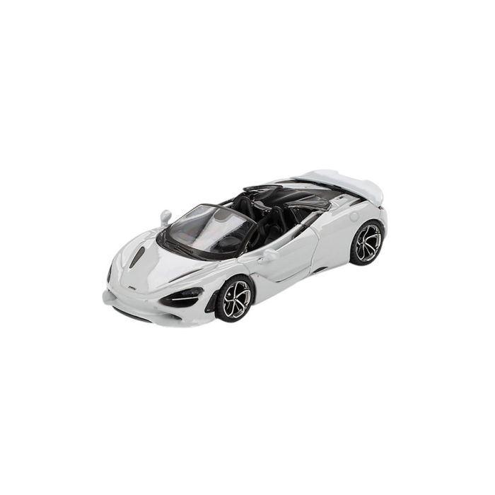 MCLAREN 750S Spider Cirrus Grey 2024 1:64 Modellauto Mini GT MGT00973-L