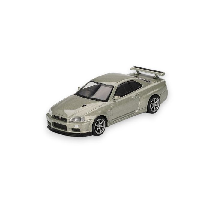Nissan Skyline GT-R (R34) V-Spec II Nür Millenium Jade 2002 1:64 MGT01003-R